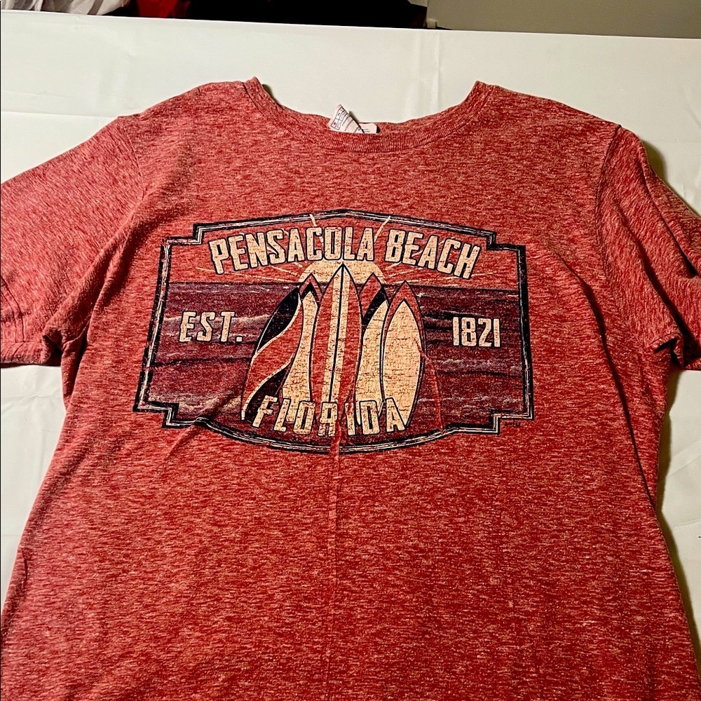 Florida Surf Red Graphic Tee